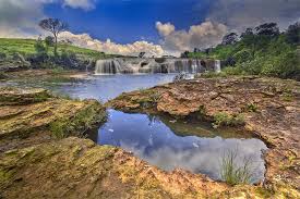 THLUMUWI FALLS , Jowai Amlarem Road, West Jaintia Hills